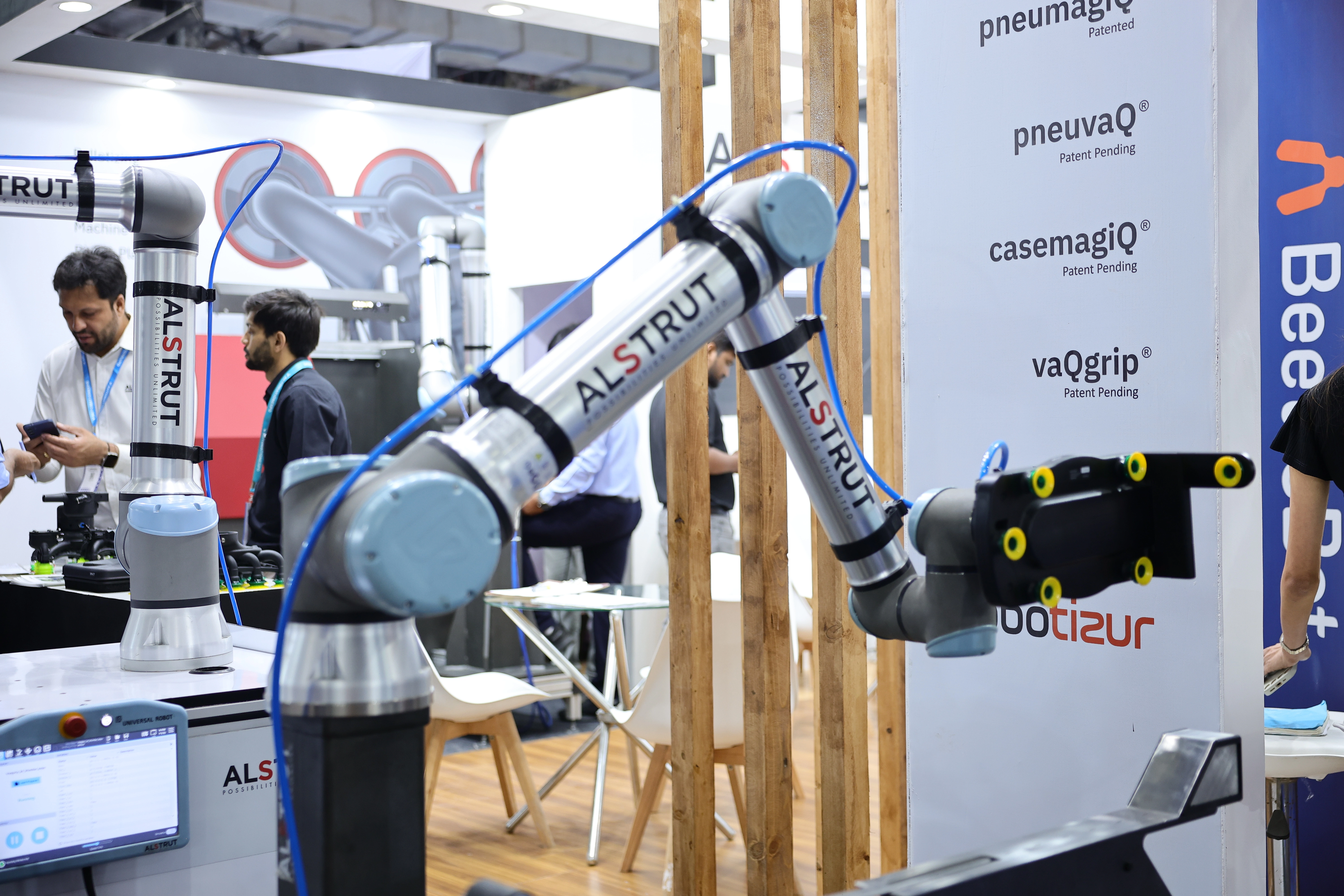 Technology display at a past Automation Expo