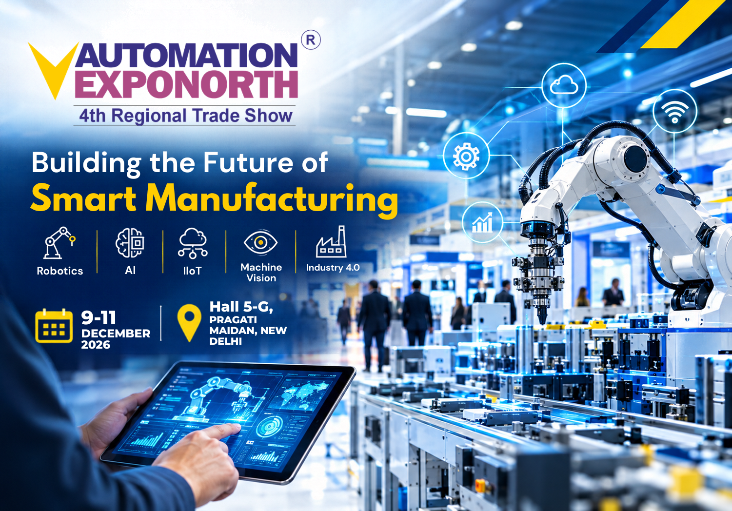 Automation Expo North 2026 | Automation Exhibition in New Delhi